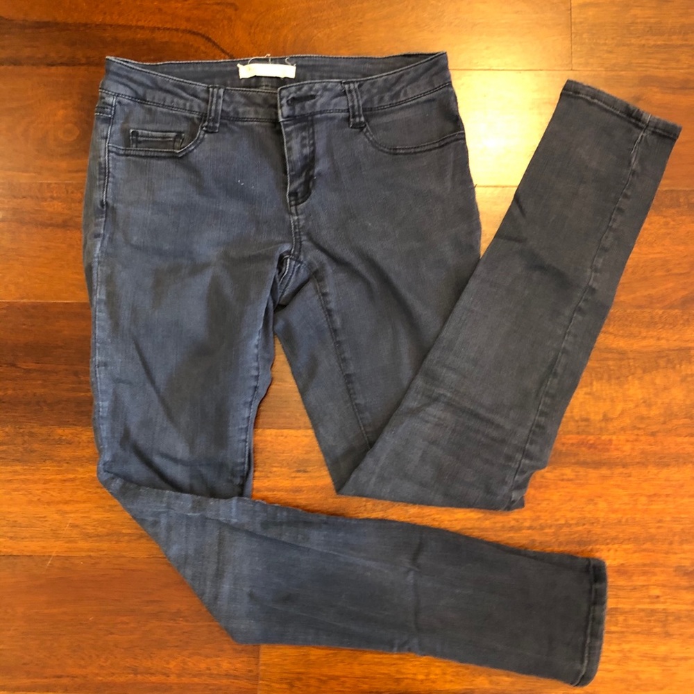 Forever21: Blue/grey skinny jeans